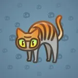 Scared Cat #14828 Scared Cat #14828