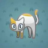 Scared Cat #14855