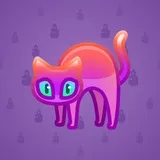 Scared Cat #14875