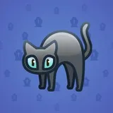 Scared Cat #14896 Scared Cat #14896