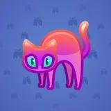 Scared Cat #14898 Scared Cat #14898