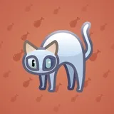 Scared Cat #14932 Scared Cat #14932