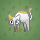 Scared Cat #14976 Scared Cat #14976