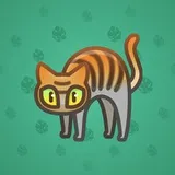 Scared Cat #14993 Scared Cat #14993