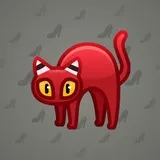 Scared Cat #15044 Scared Cat #15044