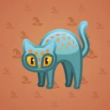 Scared Cat #1510 Scared Cat #1510