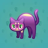 Scared Cat #15123