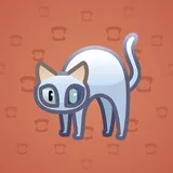 Scared Cat #15258 Scared Cat #15258