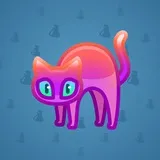Scared Cat #15292 Scared Cat #15292