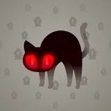 Scared Cat #1530 Scared Cat #1530