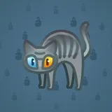 Scared Cat #15471