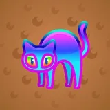 Scared Cat #15554 Scared Cat #15554