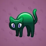 Scared Cat #1558 Scared Cat #1558