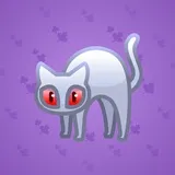 Scared Cat #15668 Scared Cat #15668