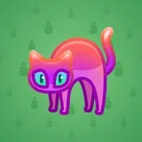 Scared Cat #15676 Scared Cat #15676