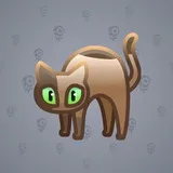 Scared Cat #15679