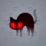 Scared Cat #1576 Scared Cat #1576