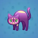 Scared Cat #15852 Scared Cat #15852