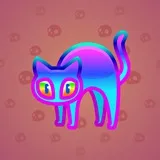 Scared Cat #15884 Scared Cat #15884