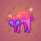 Scared Cat #15994 Scared Cat #15994