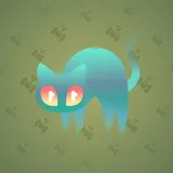 Scared Cat #16071