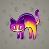 Scared Cat #1614 Scared Cat #1614
