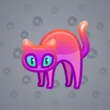 Scared Cat #16141