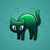 Scared Cat #16167 Scared Cat #16167