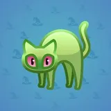 Scared Cat #16182 Scared Cat #16182