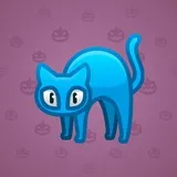 Scared Cat #16238 Scared Cat #16238