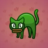 Scared Cat #16280 Scared Cat #16280
