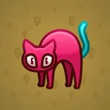 Scared Cat #16343 Scared Cat #16343