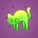Scared Cat #16364 Scared Cat #16364