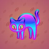 Scared Cat #16395