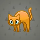 Scared Cat #16400 Scared Cat #16400