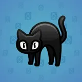 Scared Cat #16417 Scared Cat #16417