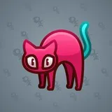 Scared Cat #16517 Scared Cat #16517