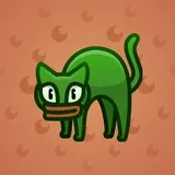 Scared Cat #16569 Scared Cat #16569