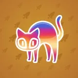 Scared Cat #16579 Scared Cat #16579
