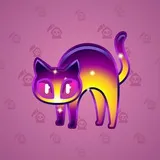 Scared Cat #16590 Scared Cat #16590