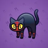 Scared Cat #16594