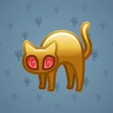 Scared Cat #16595 Scared Cat #16595