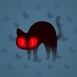 Scared Cat #16628 Scared Cat #16628
