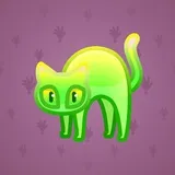 Scared Cat #16638 Scared Cat #16638