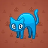 Scared Cat #16647 Scared Cat #16647