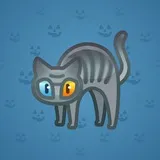 Scared Cat #16678 Scared Cat #16678