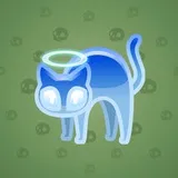 Scared Cat #1672 Scared Cat #1672