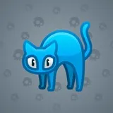 Scared Cat #16720