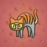 Scared Cat #16722 Scared Cat #16722