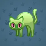 Scared Cat #16730 Scared Cat #16730